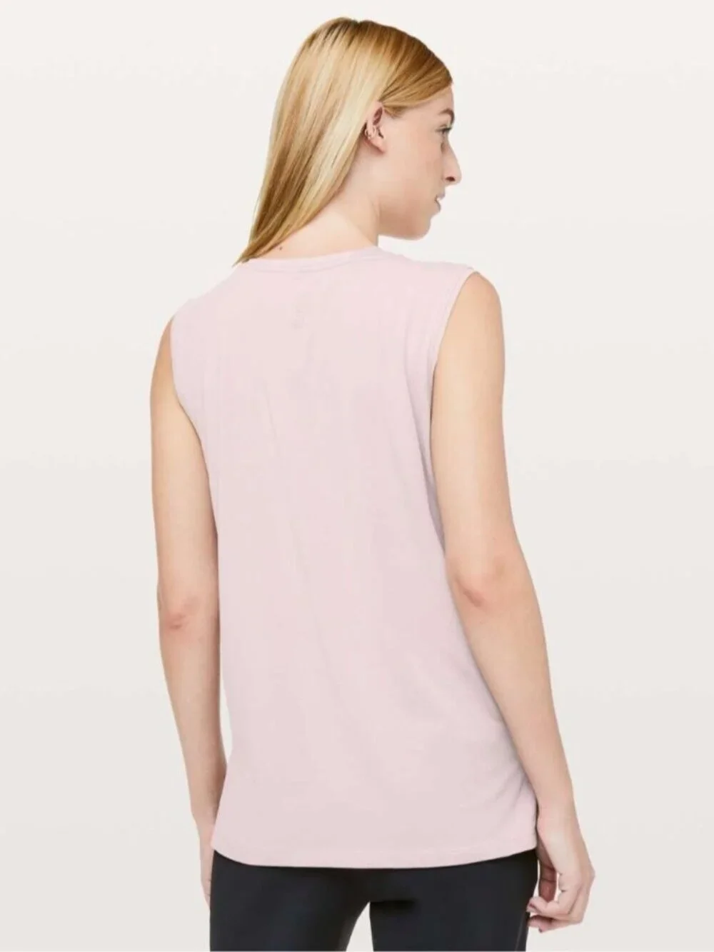 Lululemon Smoky Blush Pima Cotton Stretch Love Sleeveless Tank